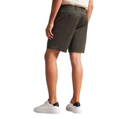 Khaki Tone - Back - Ted Baker Mens Chino Shorts