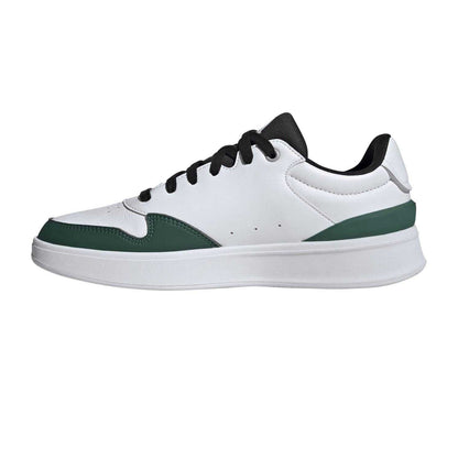 White-College Green - Side - Adidas Mens Kantana Leather Trainers