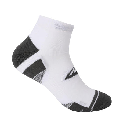 White - Back - Everlast Mens Cushioned Fitted Ankle Socks (Pack of 2)