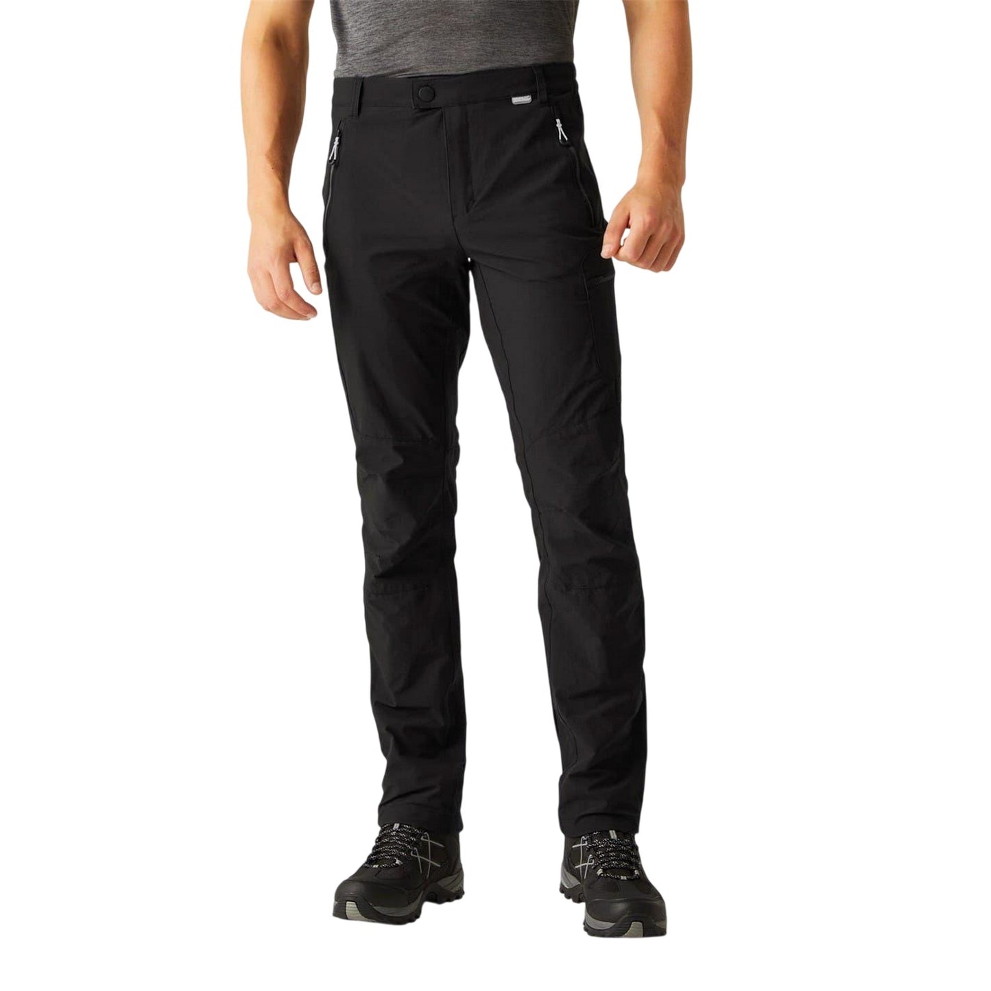 Black - Side - Regatta Mens Highton Trousers