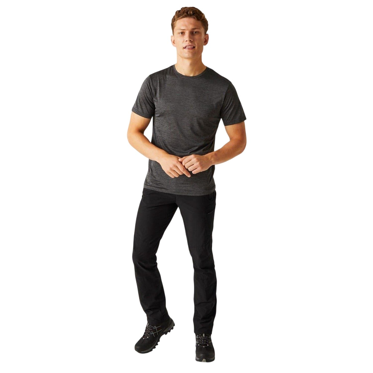 Black - Lifestyle - Regatta Mens Highton Trousers