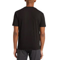 Black - Back - Unlike Humans Mens Cube Logo T-Shirt