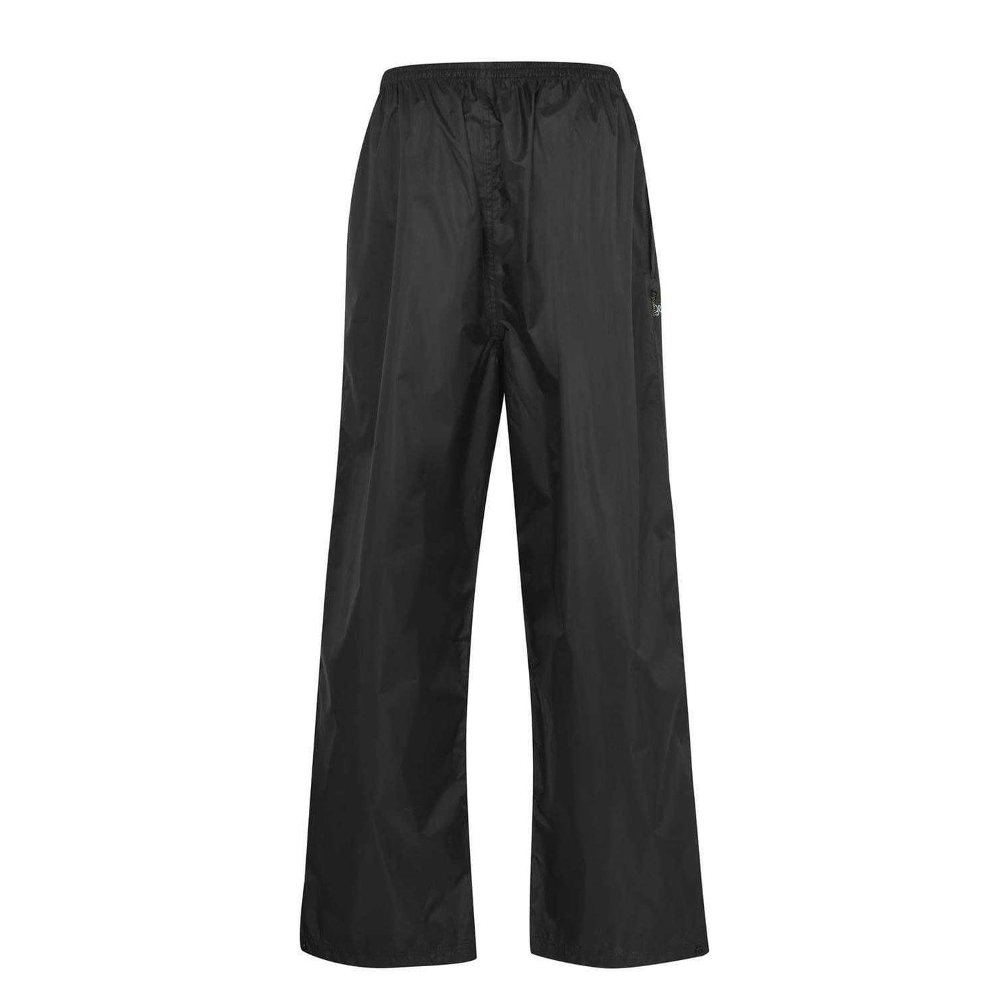 Black - Back - Gelert Mens Waterproof Trousers
