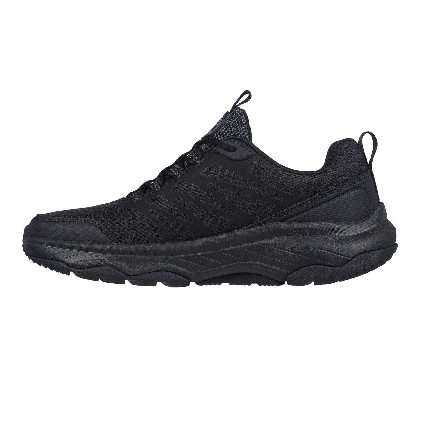 Black - Back - Skechers Womens-Ladies Slip-on Trainers
