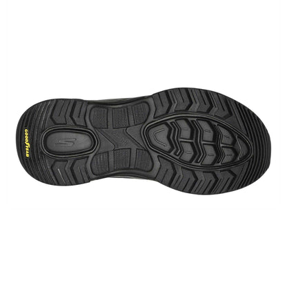 Black - Pack Shot - Skechers Womens-Ladies Slip-on Trainers