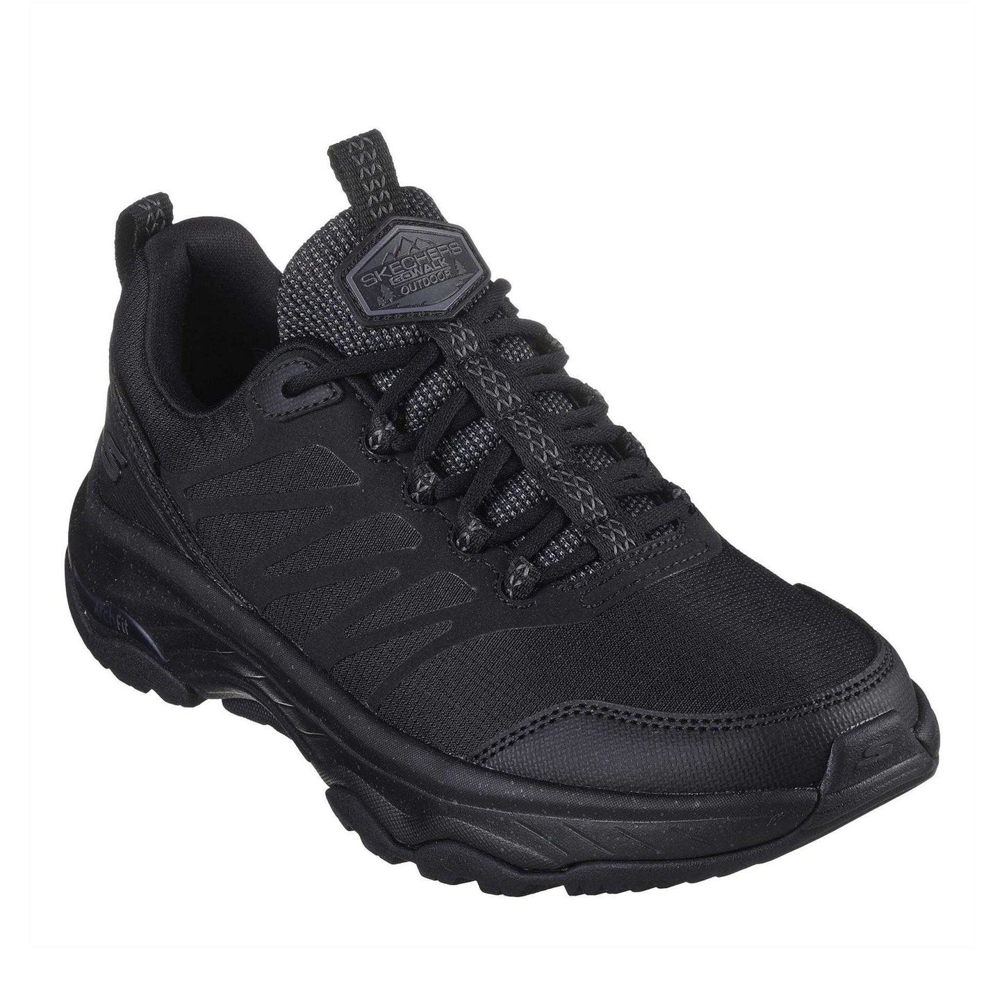 Black - Front - Skechers Womens-Ladies Slip-on Trainers