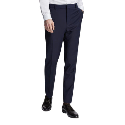 Navy - Front - Ted Baker Mens Panama Trousers
