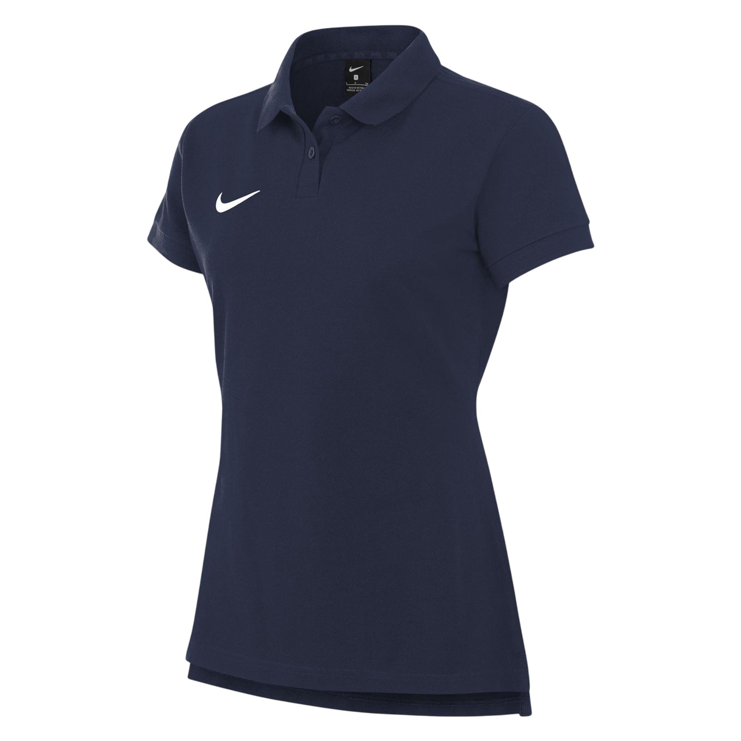 Obsidian Black - Back - Nike Womens-Ladies Cotton Polo Shirt