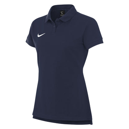 Obsidian Black - Back - Nike Womens-Ladies Cotton Polo Shirt