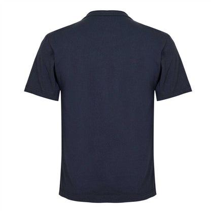 Black - Back - Lacoste Mens Colour Block Cotton Regular T-Shirt