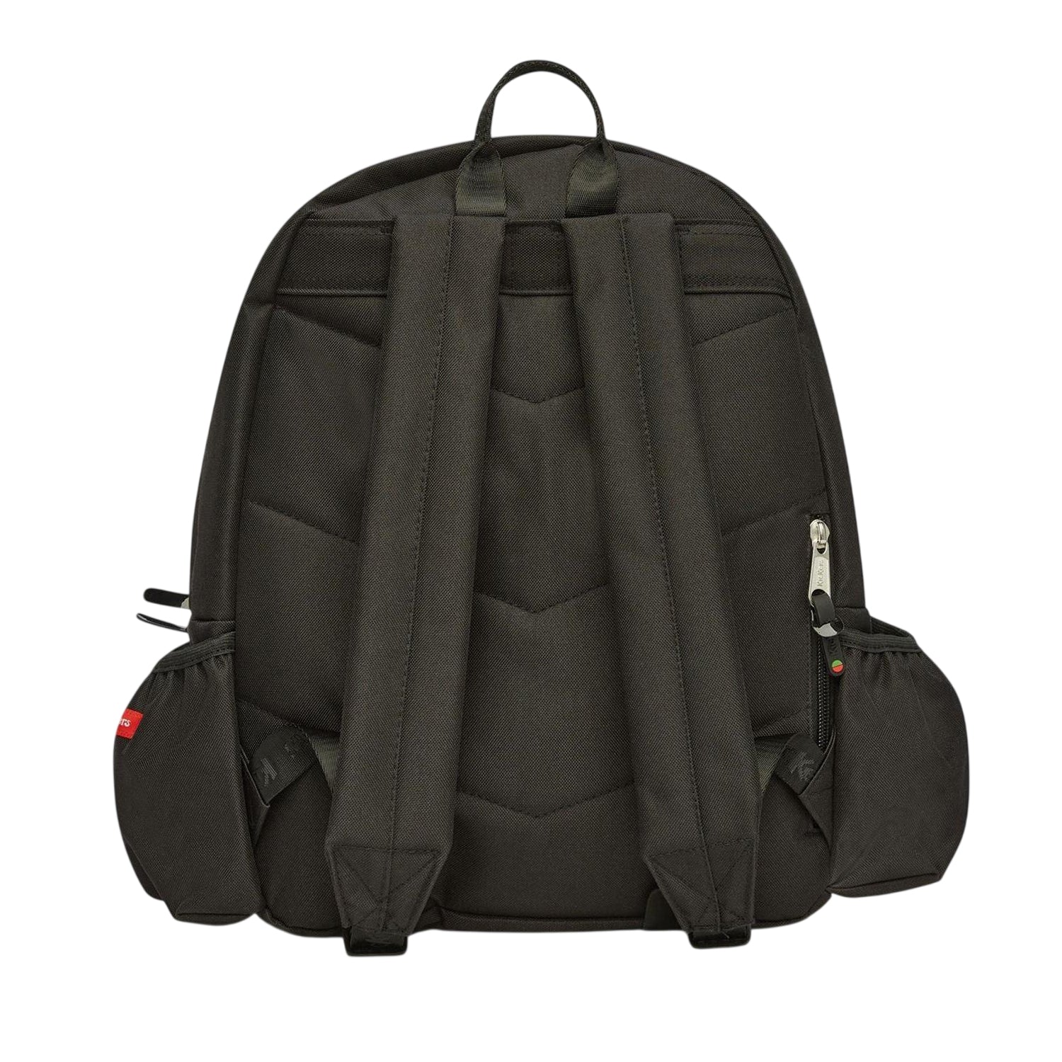 Black - Back - Kickers Star Logo Polyester Backpack