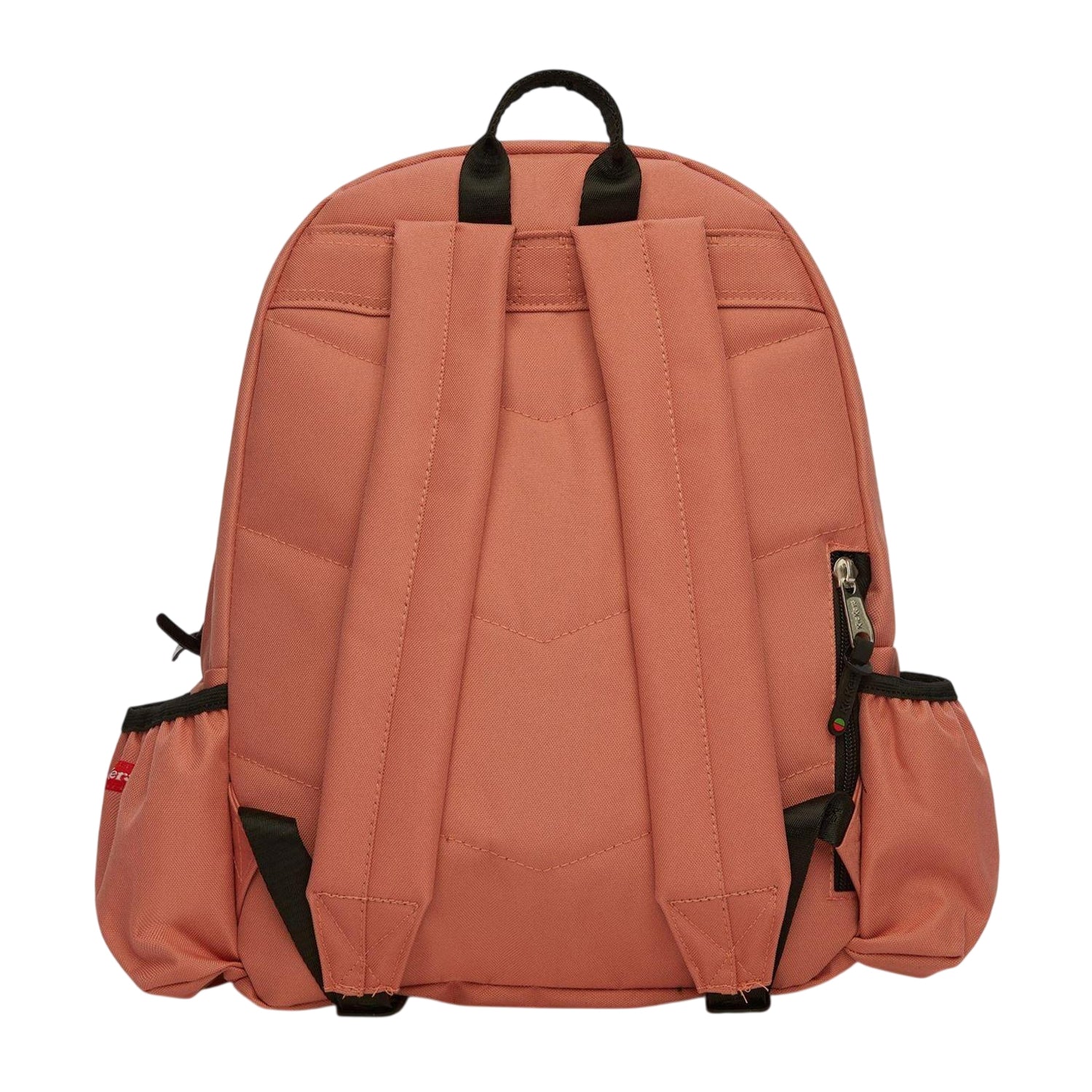 Pink - Back - Kickers Star Logo Polyester Backpack
