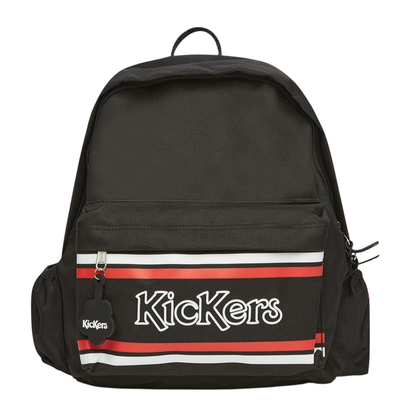 Black - Front - Kickers Star Logo Polyester Backpack