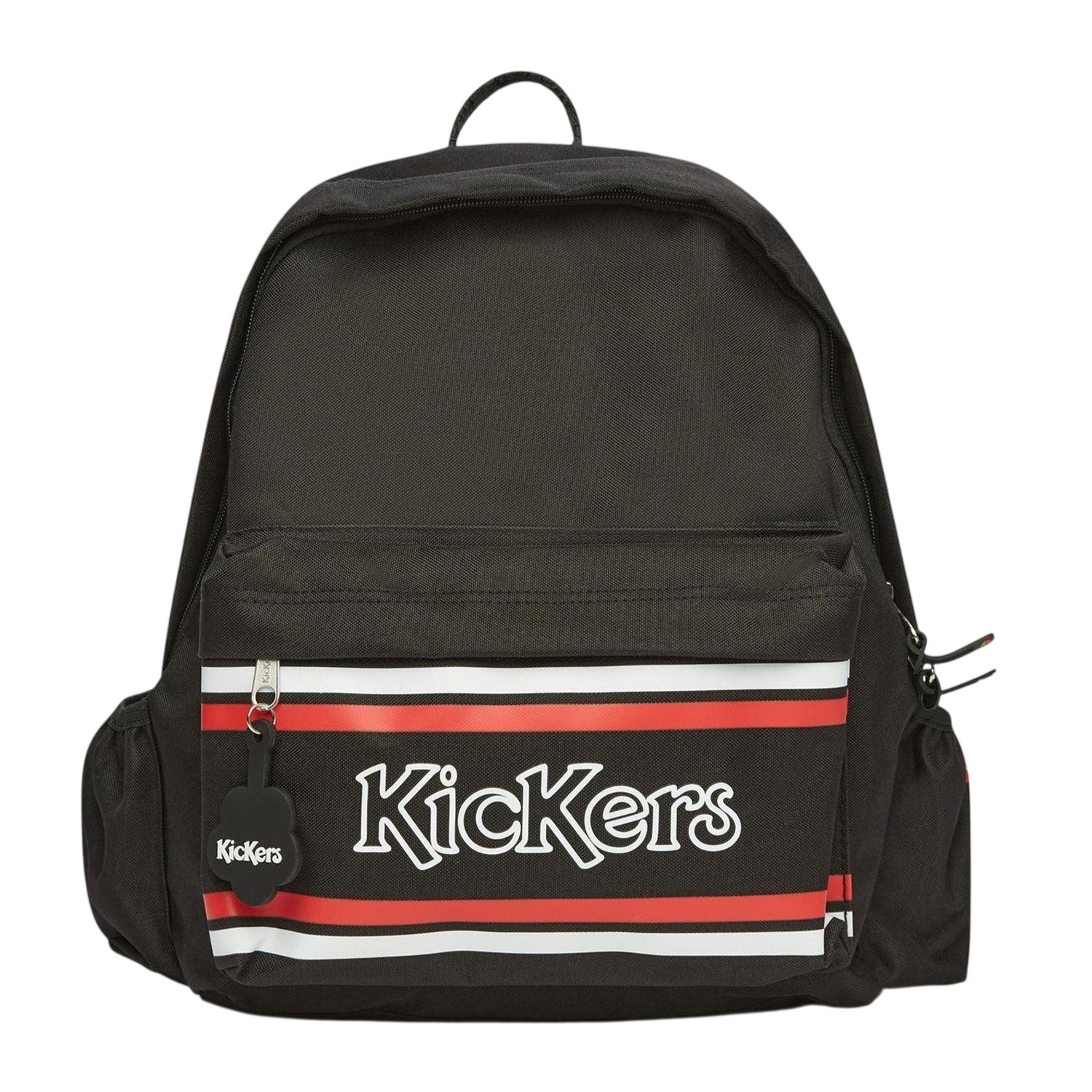 Black - Front - Kickers Star Logo Polyester Backpack