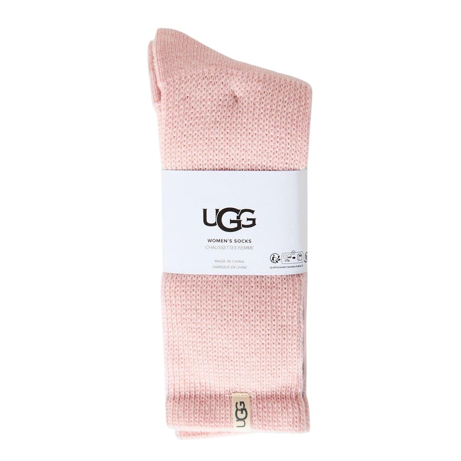 Dusk - Back - UGG Womens-Ladies Shealy Fluffy Socks