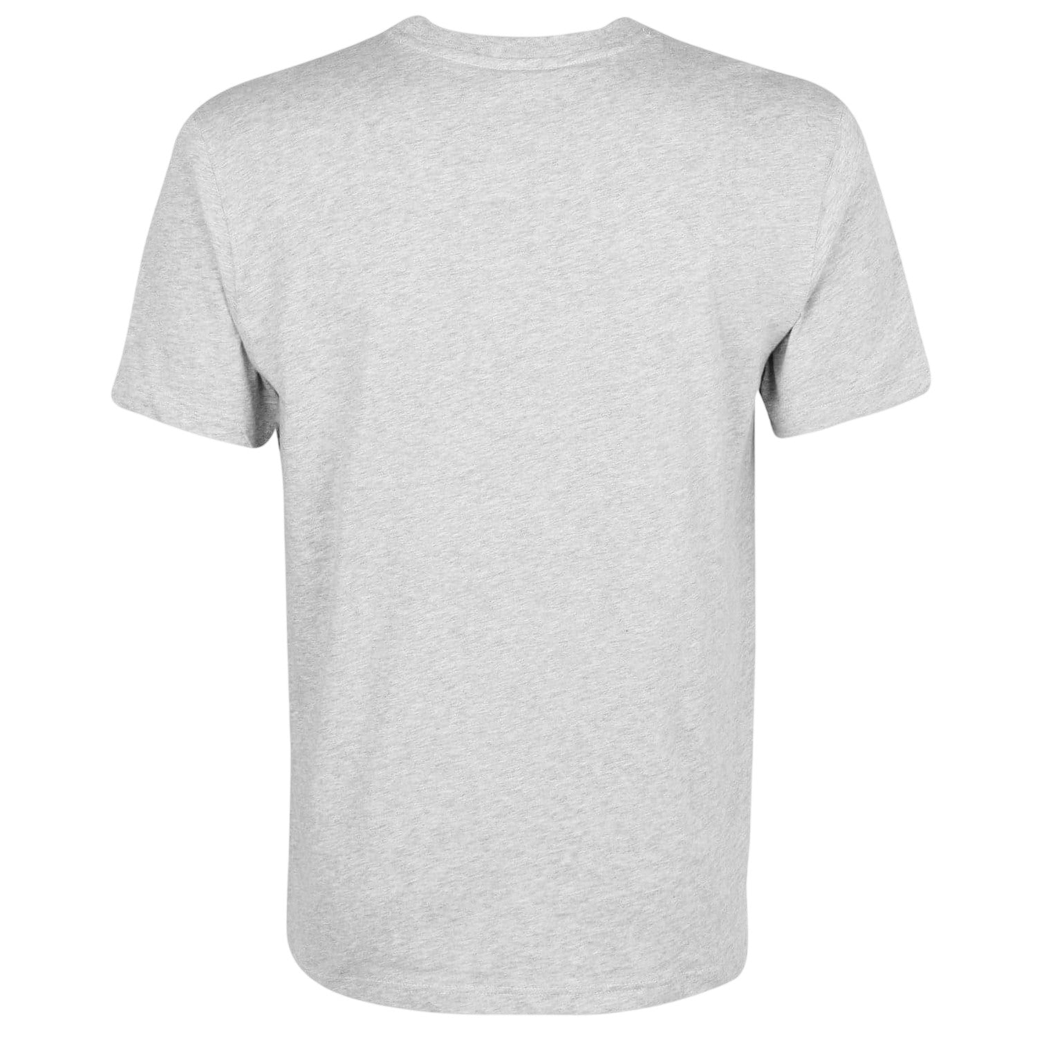 Light Grey - Back - Lacoste Mens Logo Premium Cotton T-Shirt