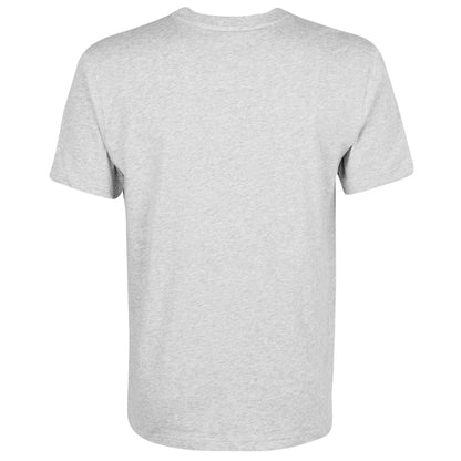 Light Grey - Back - Lacoste Mens Logo Premium Cotton T-Shirt