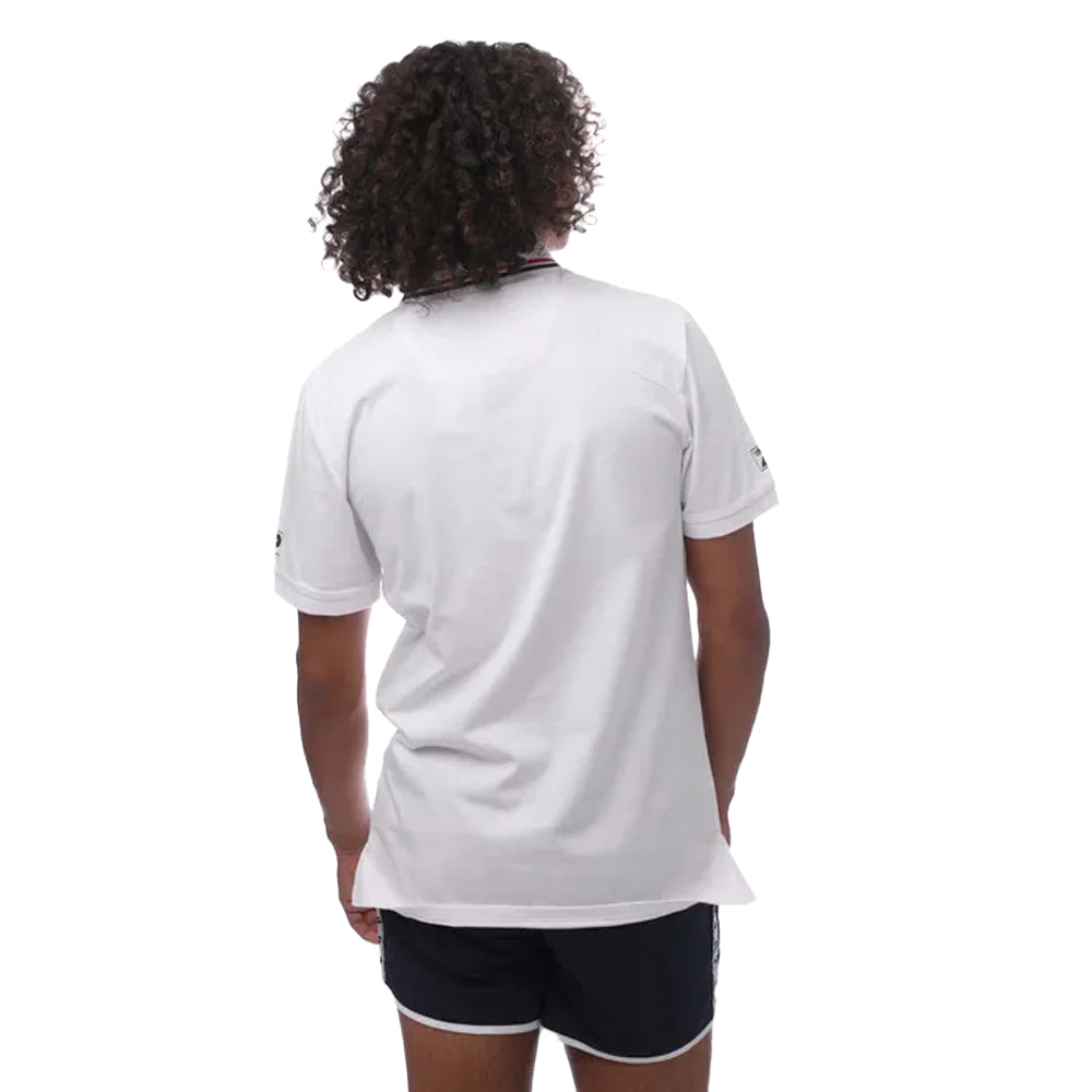 White - Back - Patrick Unisex Adult Grenoble Polo Shirt