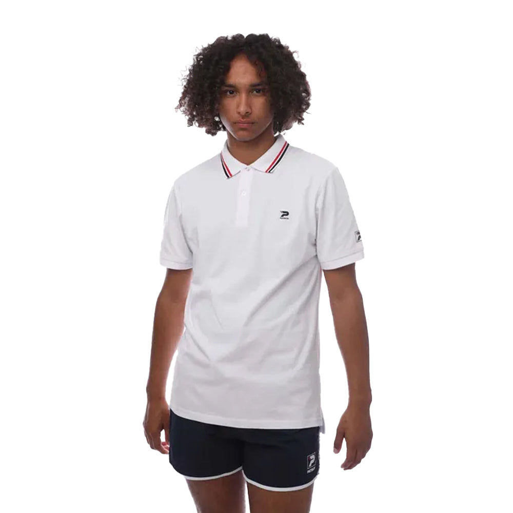 White - Front - Patrick Unisex Adult Grenoble Polo Shirt