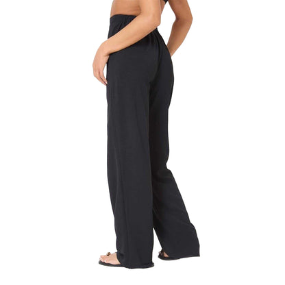 Black - Back - I Saw It First Womens-Ladies Crepe High Waist Trousers