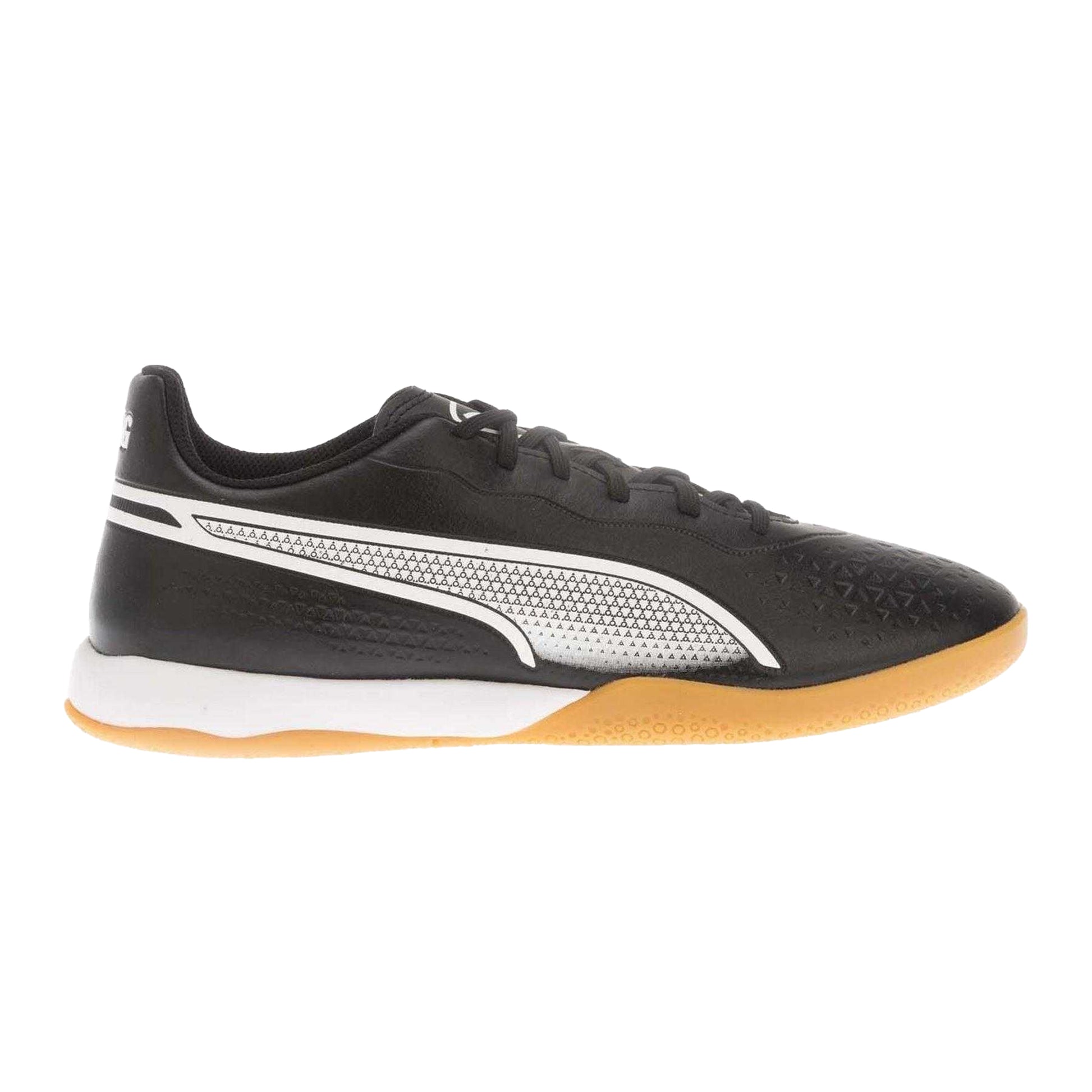 Black-White - Side - Puma Mens King Match It Lightweight Trainers