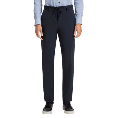 Dark Blue - Lifestyle - Hugo Boss Mens Straight Leg Trousers