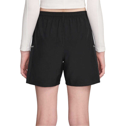 Black - Back - Nike Womens-Ladies Miler Running Shorts
