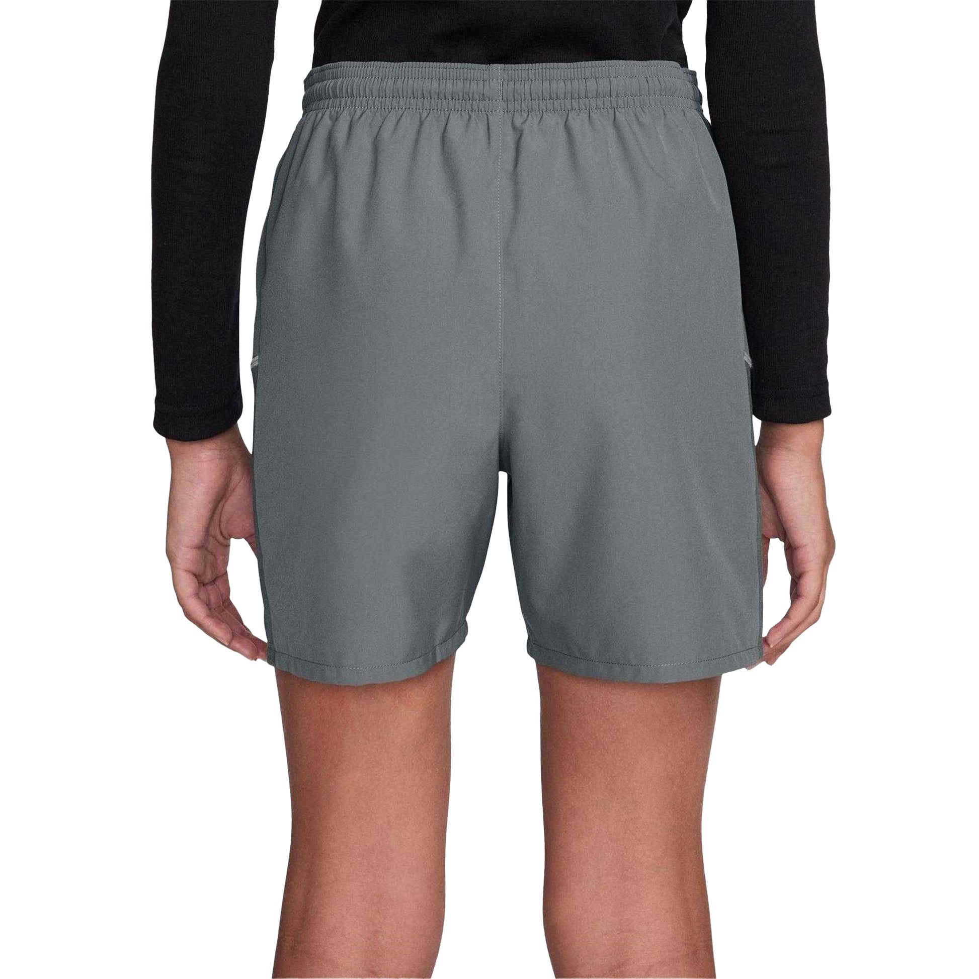 Smoke Grey - Back - Nike Womens-Ladies Miler Running Shorts