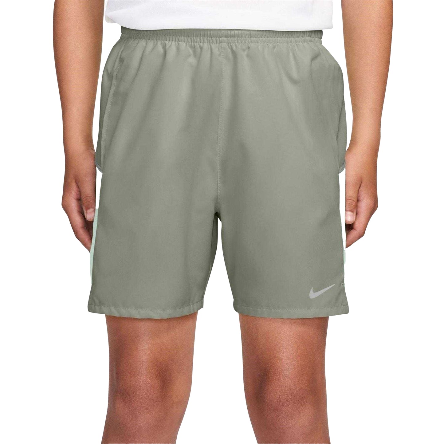 Spruce-Fog - Front - Nike Womens-Ladies Miler Running Shorts