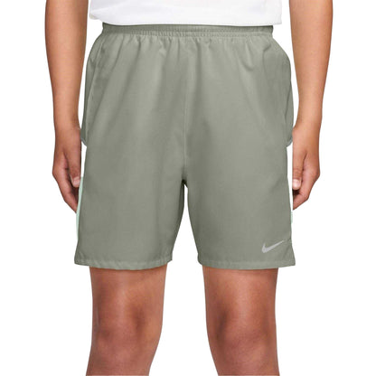Spruce-Fog - Front - Nike Womens-Ladies Miler Running Shorts