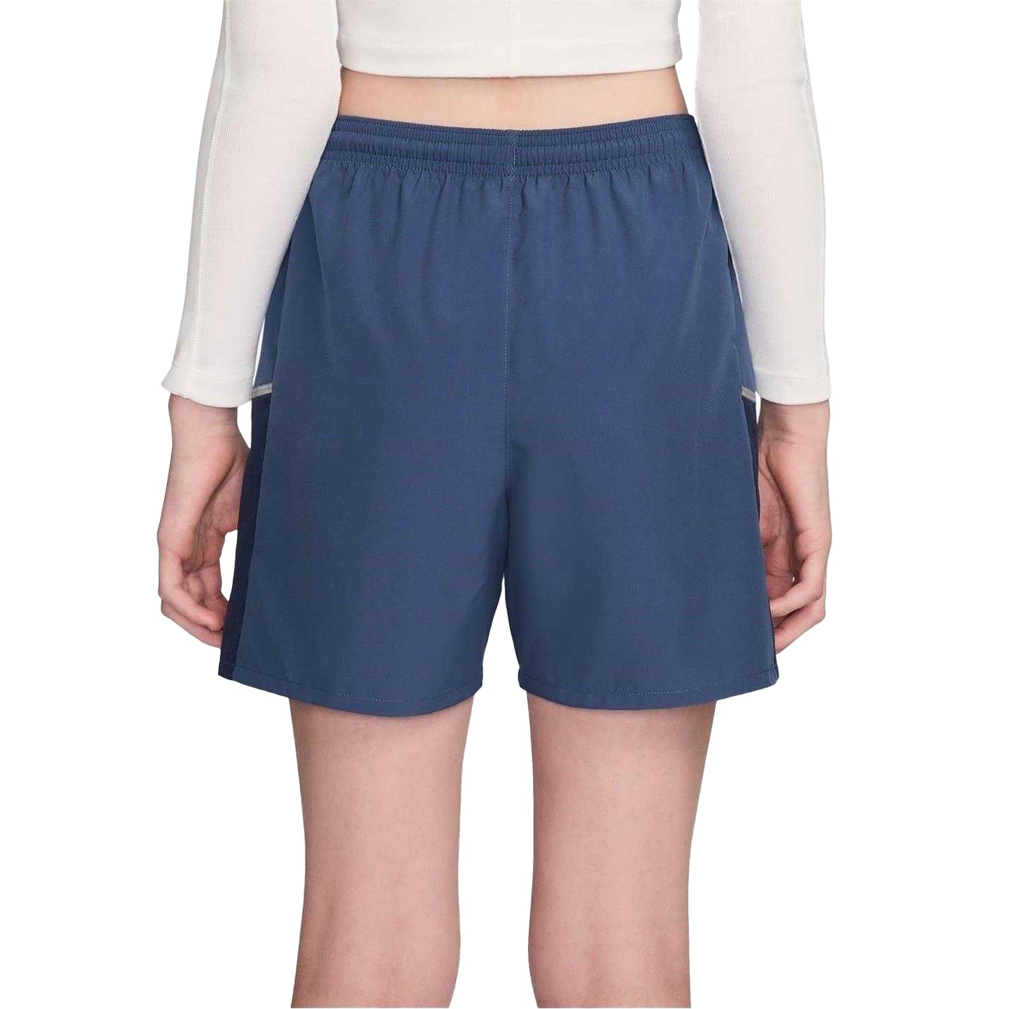Navy - Back - Nike Womens-Ladies Miler Running Shorts