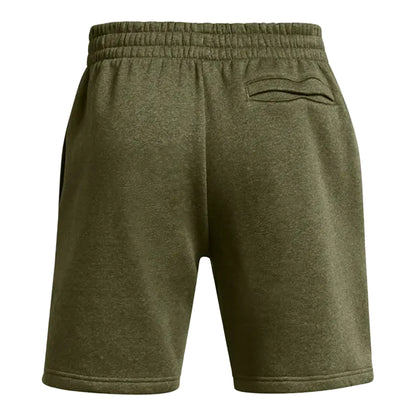 Green - Back - Under Armour Mens Icon Fleece Shorts
