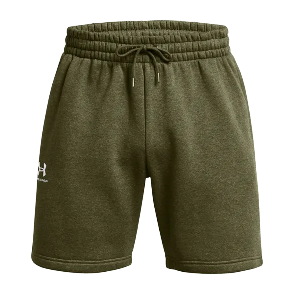Green - Front - Under Armour Mens Icon Fleece Shorts