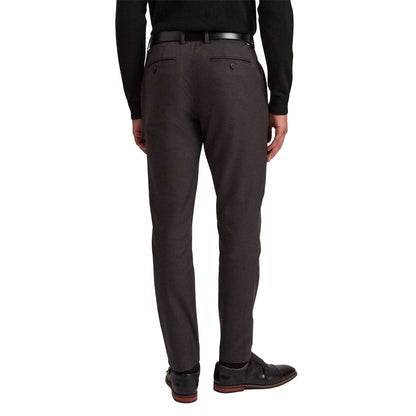 Grey - Back - Ted Baker Mens Houndstooth Trousers