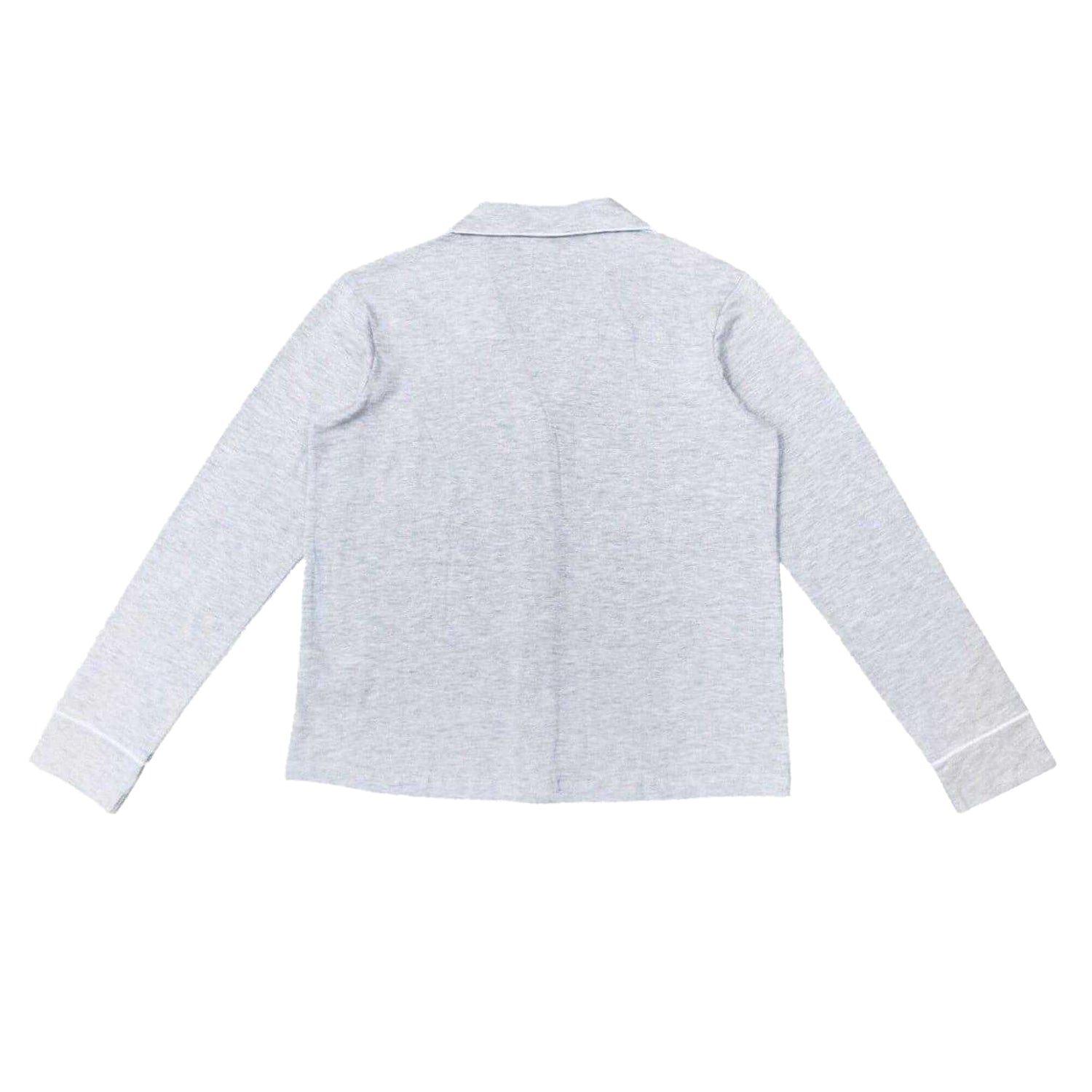 Grey - Back - Linea Unisex Adult Cotton Pyjama Set (Pack of 1)