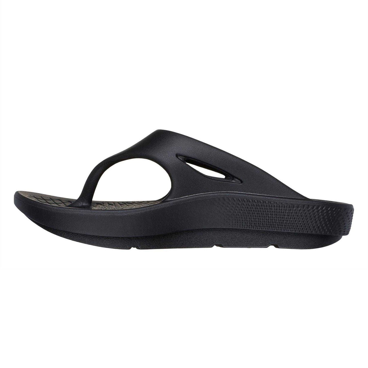 Black - Back - Skechers Womens-Ladies Go Walk Arch Fit Flat Sports Sandals