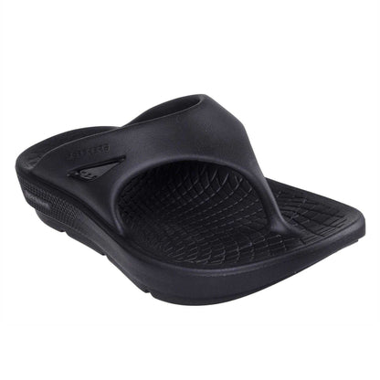 Black - Front - Skechers Womens-Ladies Go Walk Arch Fit Flat Sports Sandals