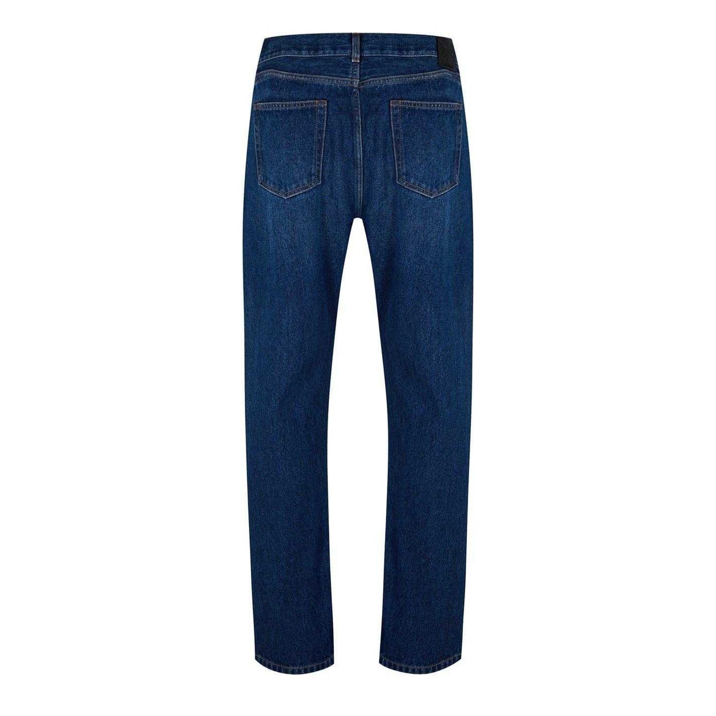 Blue - Back - Off White Mens Cotton Denim Jeans