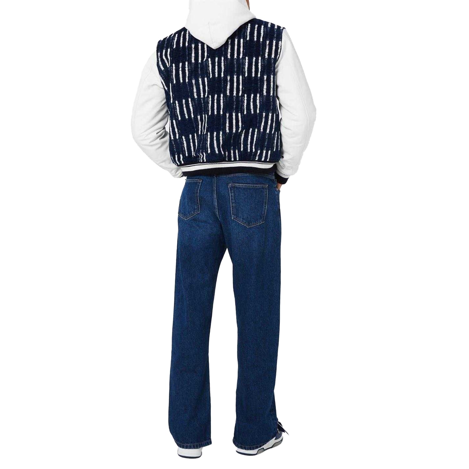 Blue - Pack Shot - Off White Mens Cotton Denim Jeans
