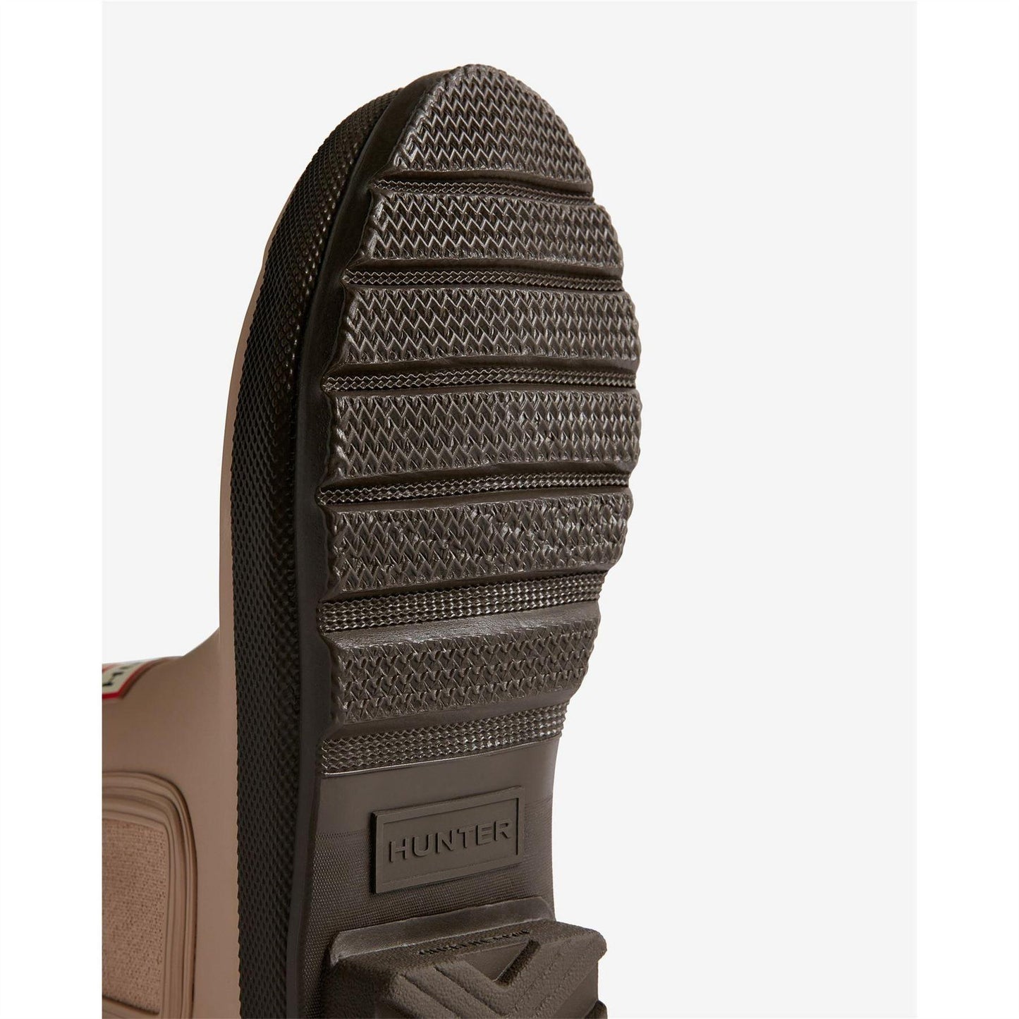 Chocolate Brown - Lifestyle - Hunter Womens-Ladies Original Waterproof Block Heel Chelsea Boots