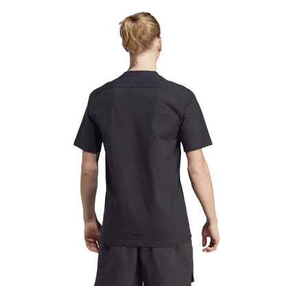 Black - Back - Adidas Womens-Ladies Z.N.E. T-Shirt