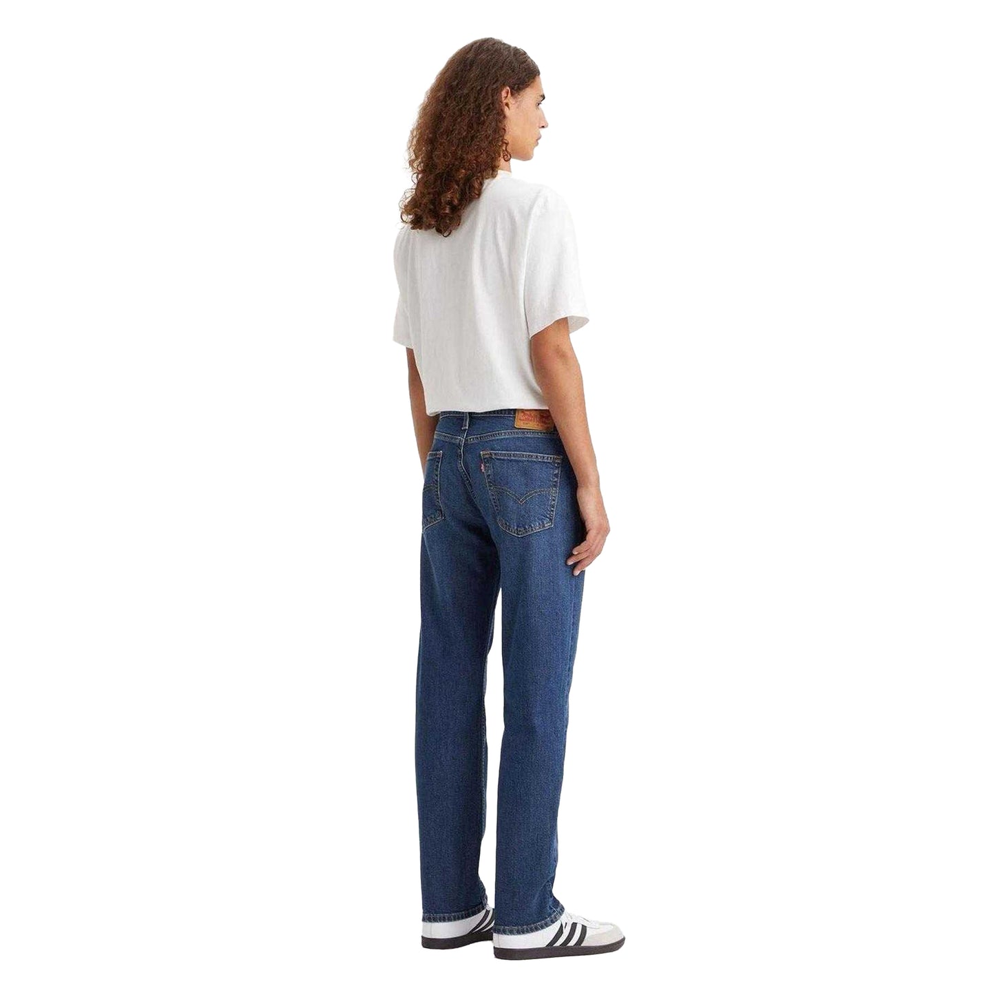 Blue - Back - Levis Mens 514 Spider Crab Cotton Blend Straight Jeans