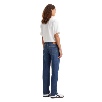 Blue - Back - Levis Mens 514 Spider Crab Cotton Blend Straight Jeans