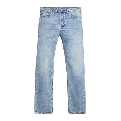 Blue - Front - Levis Mens 501 Original Low On Sleep Cotton Denim Straight Leg Jeans