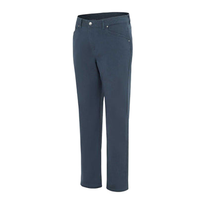 Blue - Side - Dunlop Mens Dispatch Straight Leg Jeans
