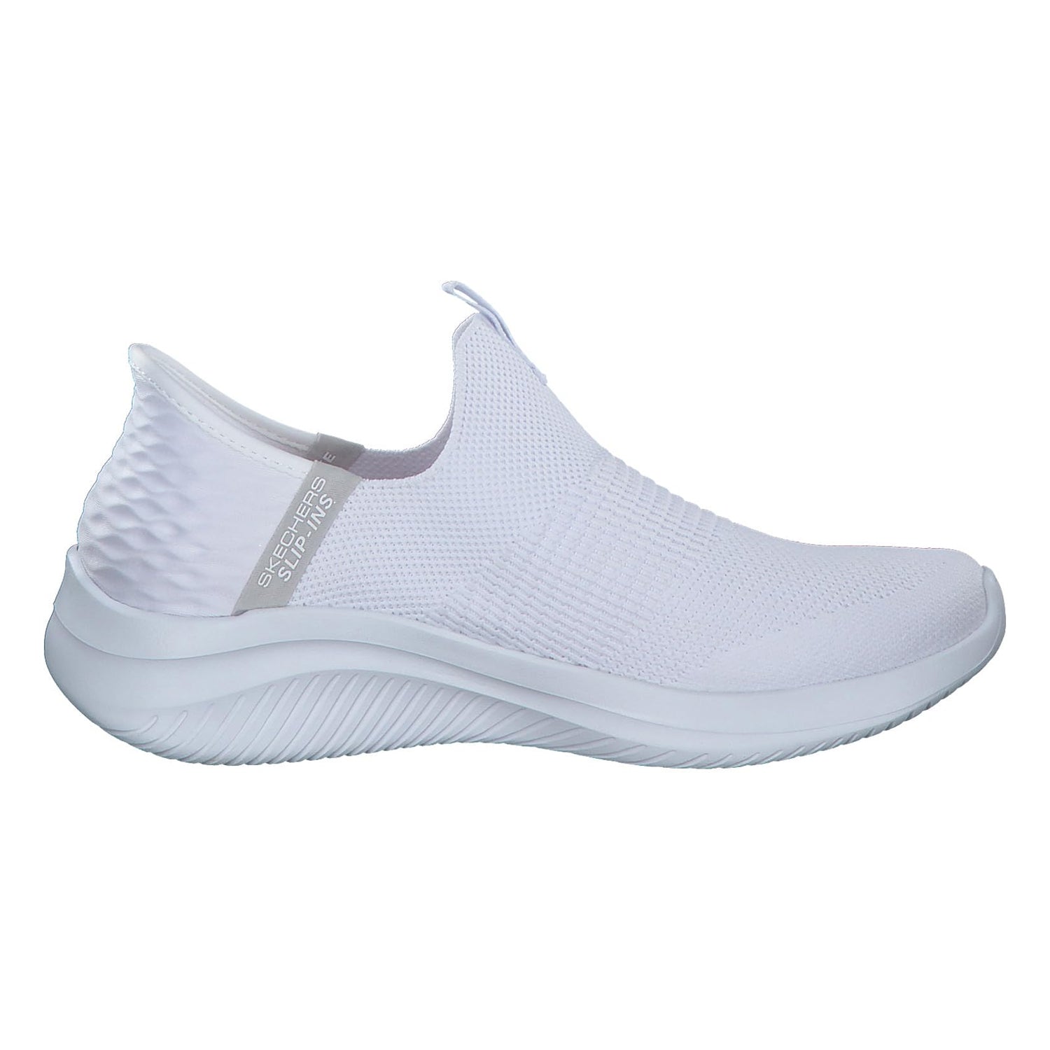White - Side - Skechers Unisex Adult Ultra Flex 3.0 - Cozy Streak Stretch Trainers