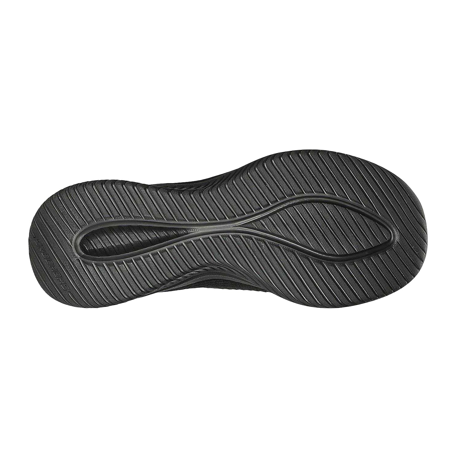 Black - Pack Shot - Skechers Unisex Adult Ultra Flex 3.0 - Cozy Streak Stretch Trainers