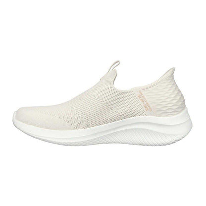 Natural - Back - Skechers Unisex Adult Ultra Flex 3.0 - Cozy Streak Stretch Trainers