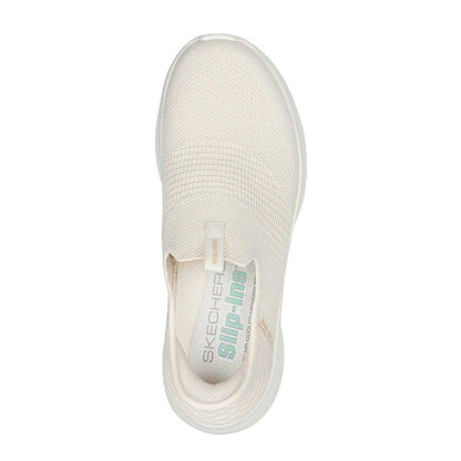 Natural - Lifestyle - Skechers Unisex Adult Ultra Flex 3.0 - Cozy Streak Stretch Trainers