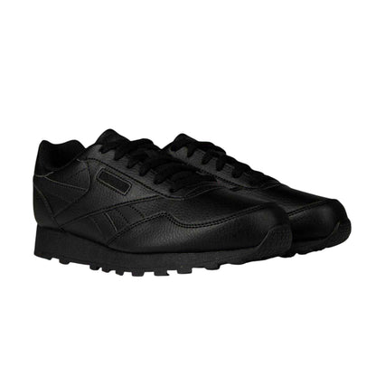Black - Lifestyle - Reebok Womens-Ladies Royal Rewind Leather Trainers